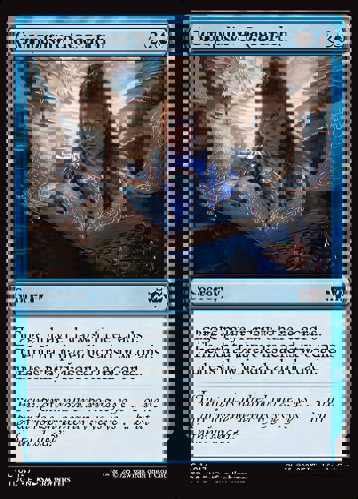 Compulsive Research
