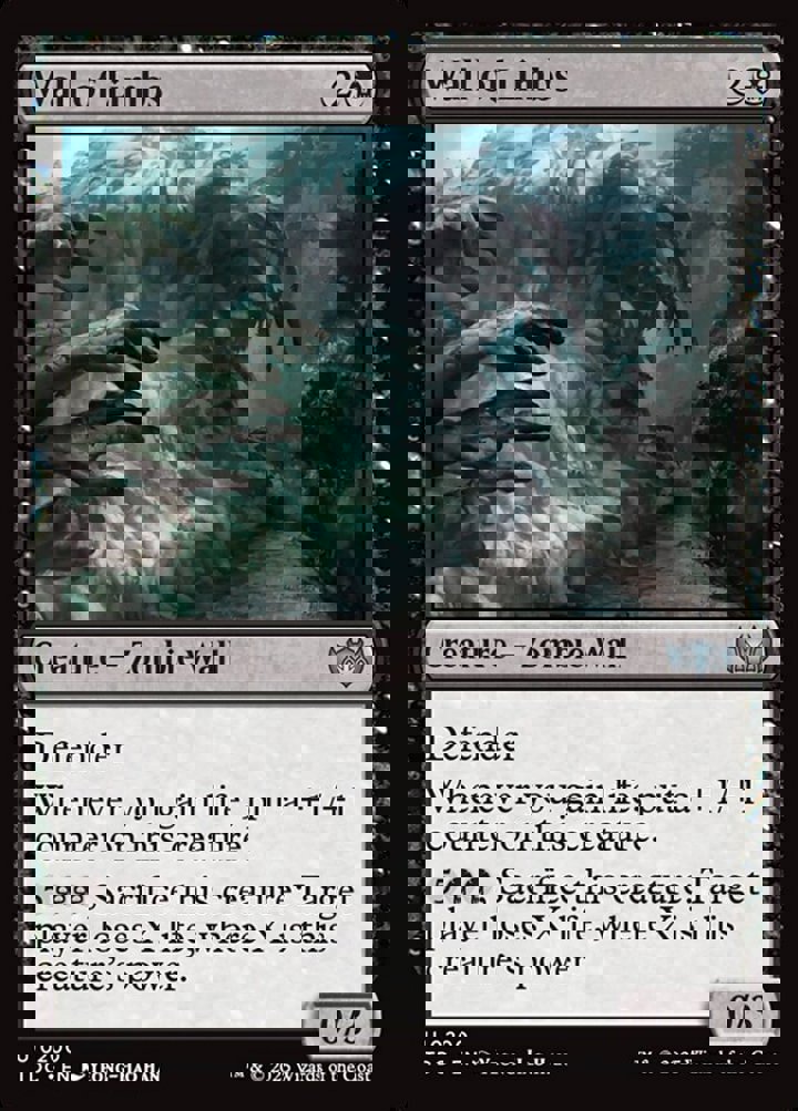 Wall of Limbs