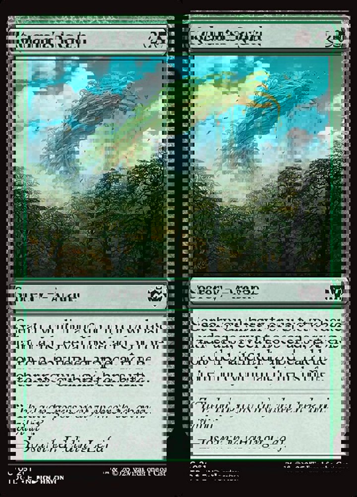 Kodama's Reach