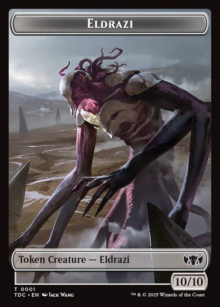Eldrazi Token (C 10/10) // Citizen Token (GW 1/1)
