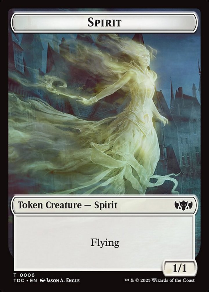 Treasure Token // Spirit Token (W 1/1)