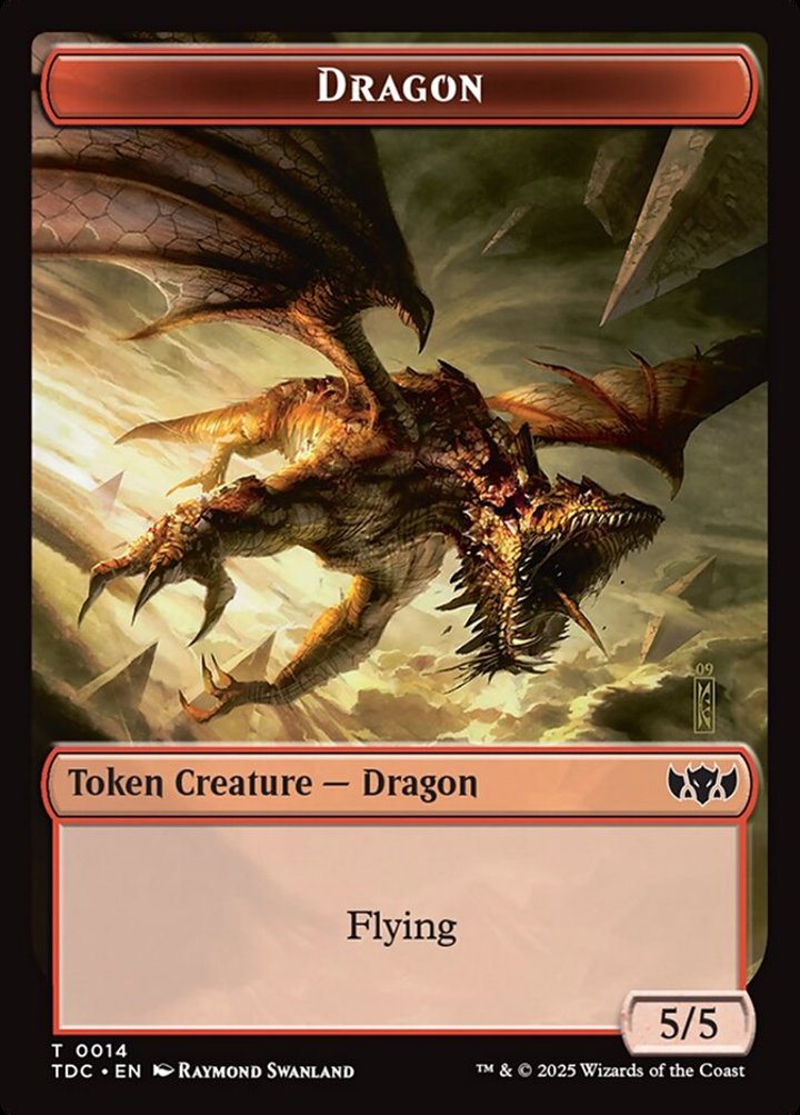 Dragon Token (R 5/5) // Copy Token