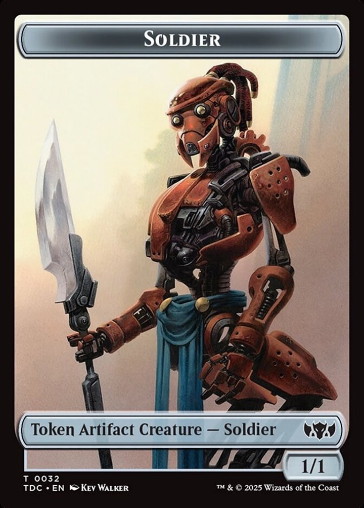 Soldier Token (A 1/1) // Copy Token