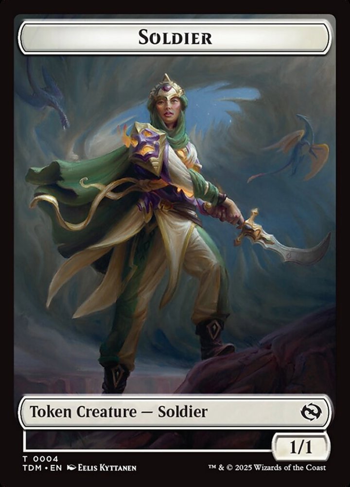 Goblin Token (R 1/1) // Soldier Token (W 1/1)