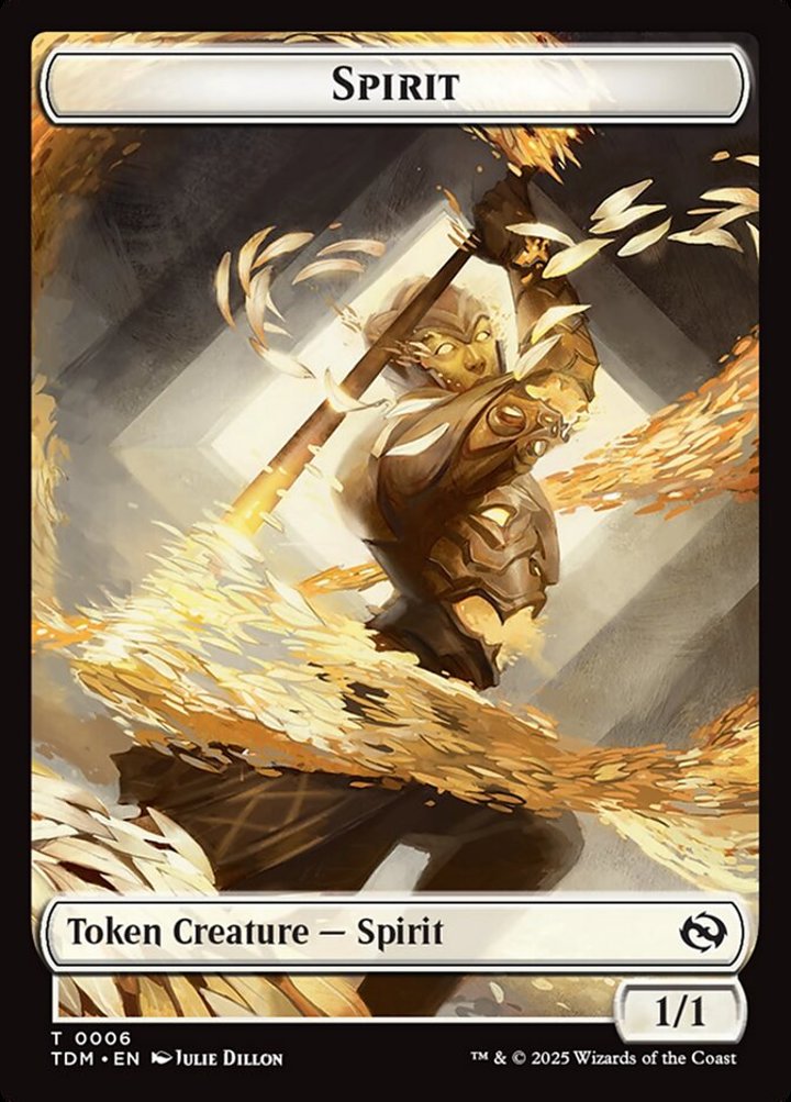 Treasure Token // Spirit Token (W 1/1)