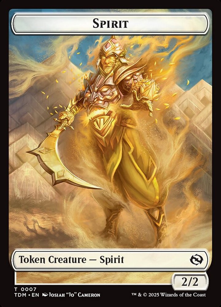 Spirit Token (W 1/1) // Spirit Token (W 2/2)