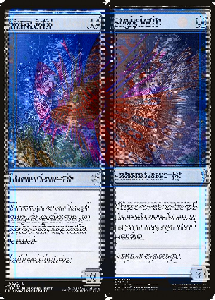 Stinging Lionfish