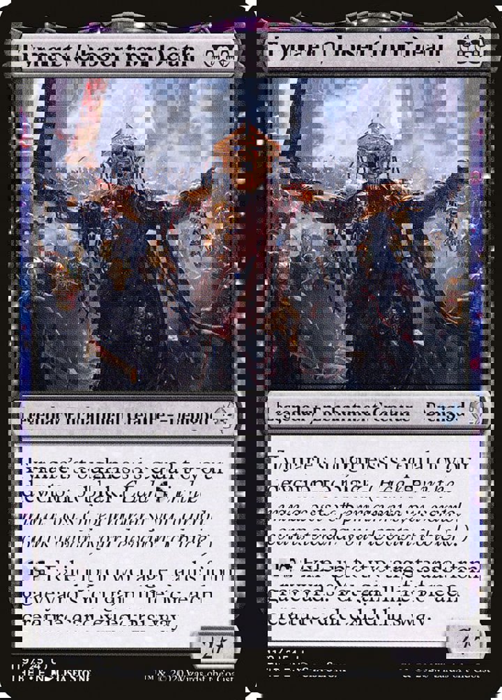 Tymaret, Chosen from Death