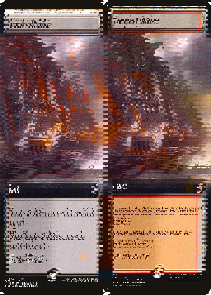 Temple of Malice Single: Magic: The Gathering Theros Beyond Death: Extras Einzelkarte