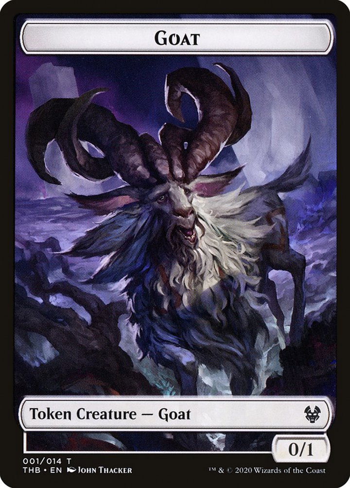 Goat Token (White 0/1)