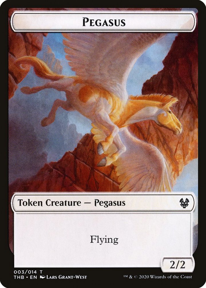 Pegasus Token (W 2/2) // Wall Token (A 0/4)