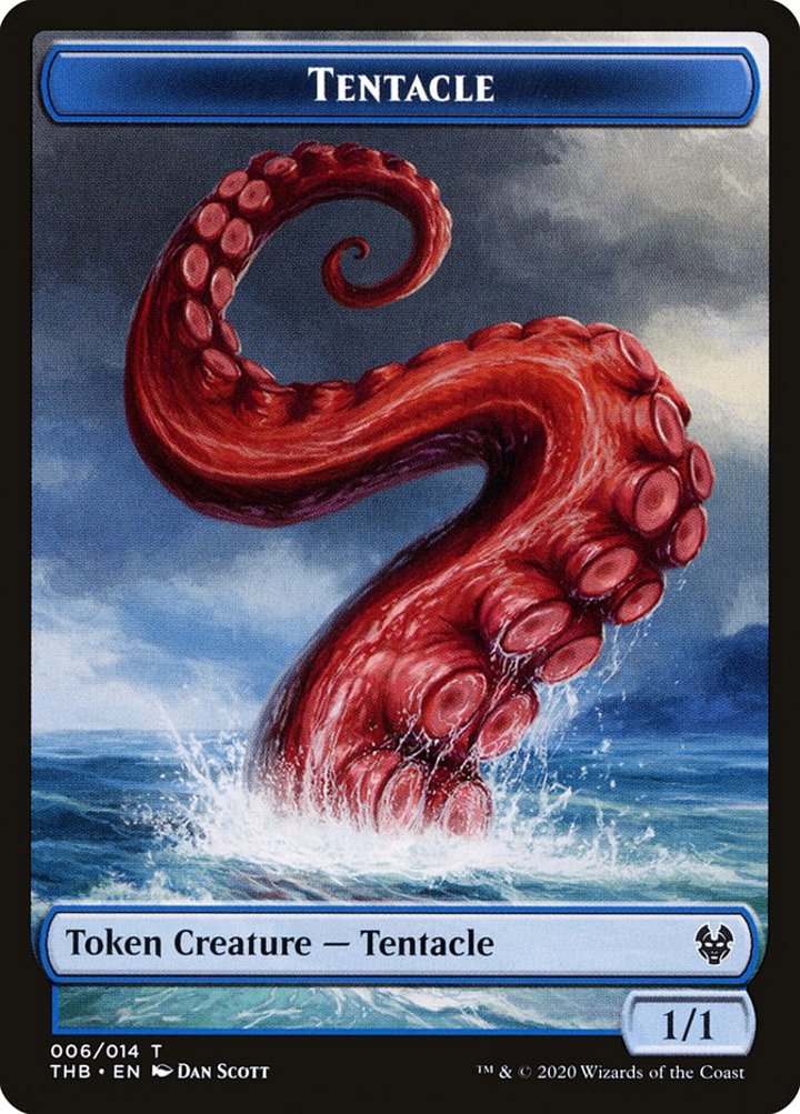 Tentacle Token (Blue 1/1)