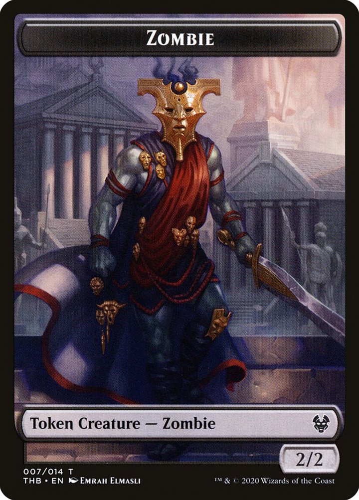 Zombie Token (Black 2/2)