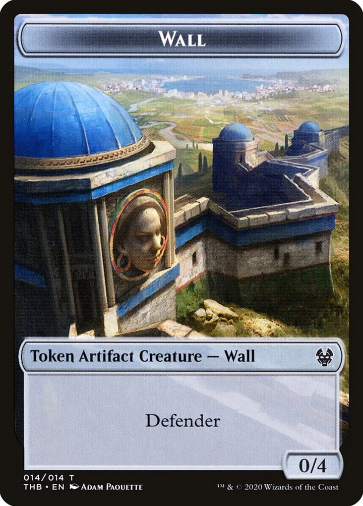 Pegasus Token (W 2/2) // Wall Token (A 0/4)