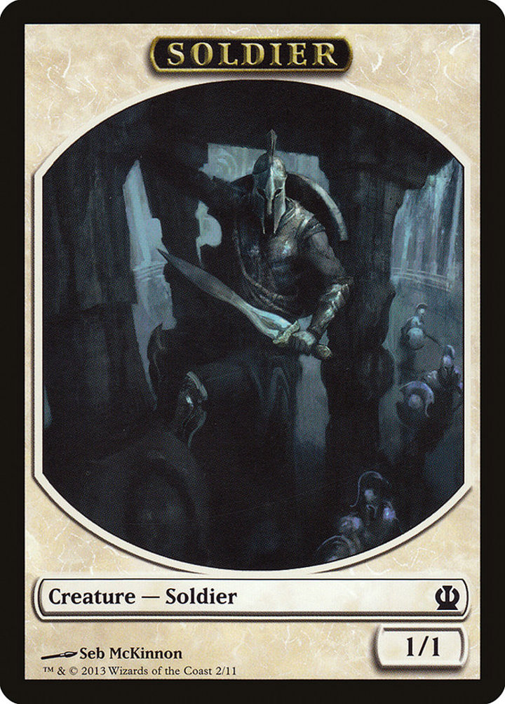 Soldier Token (White 1/1) (V.1)