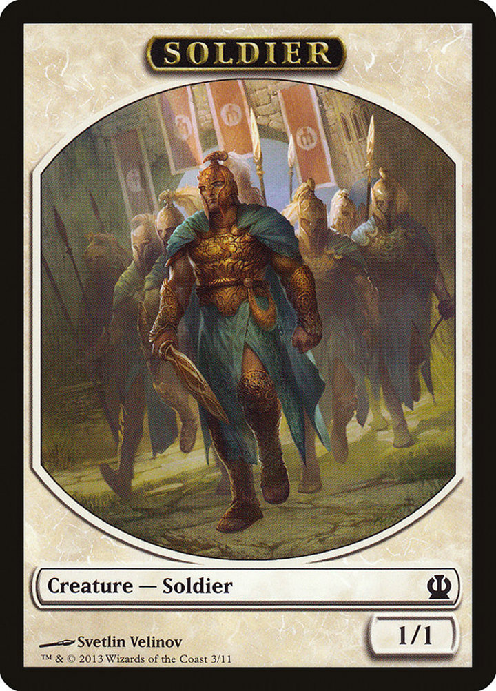 Soldier Token (White 1/1) (V.2)