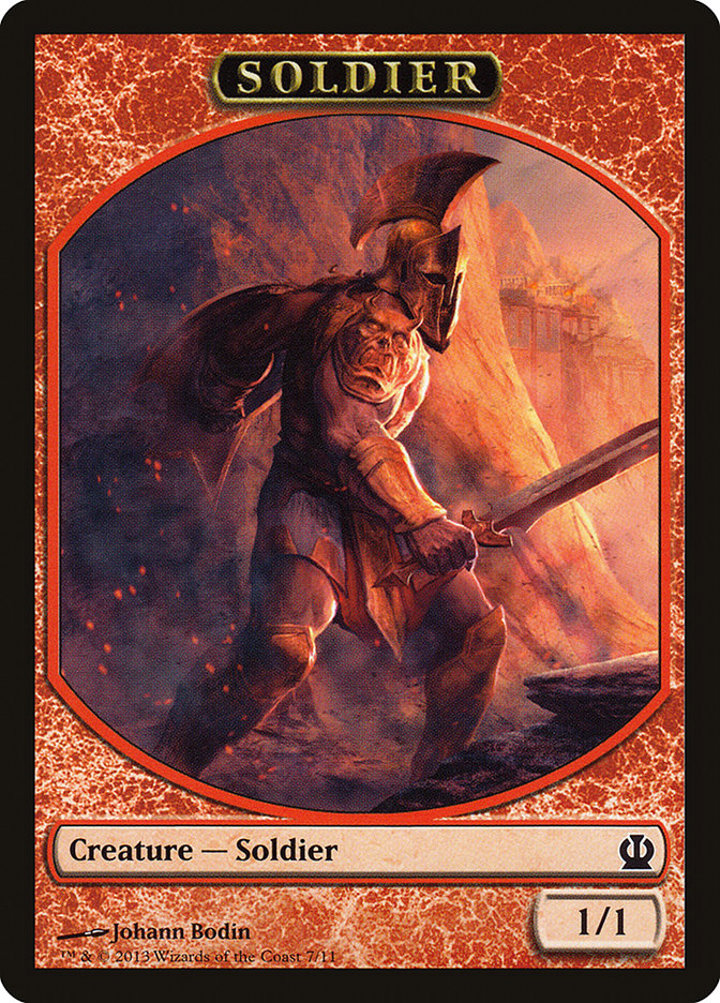 Soldier Token (Red 1/1)