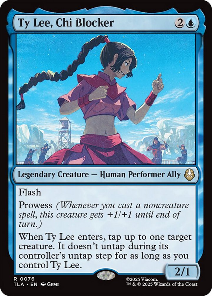 Ty Lee, Chi Blocker