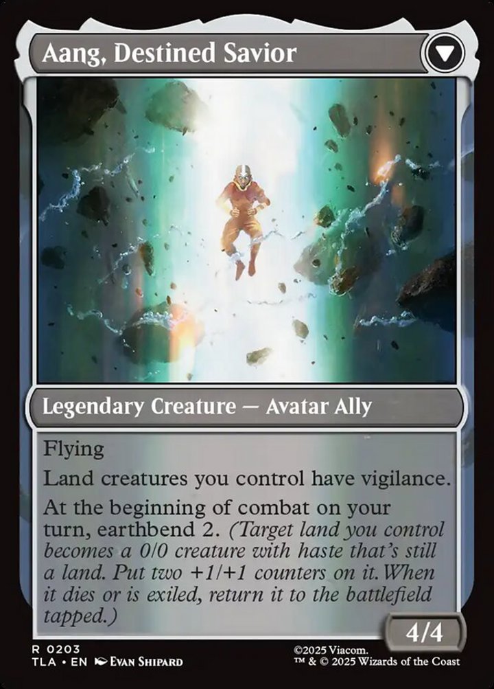 Aang, at the Crossroads // Aang, Destined Savior