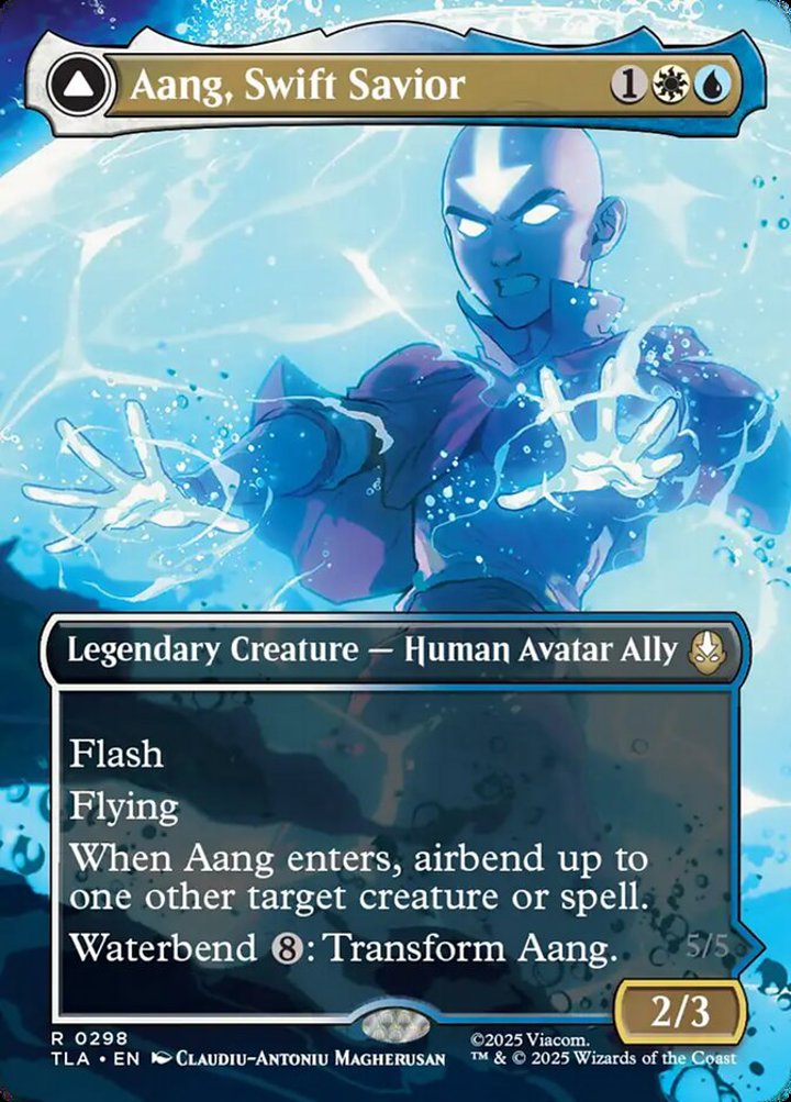 Aang, Swift Savior // Aang and La, Ocean's Fury (V.1)