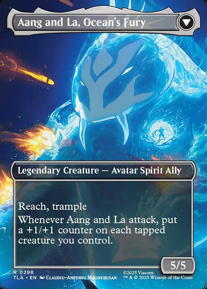 Aang, Swift Savior // Aang and La, Ocean's Fury (V.1)
