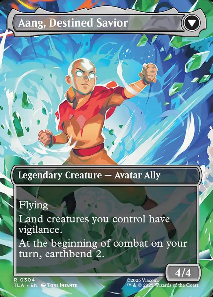 Aang, at the Crossroads // Aang, Destined Savior (V.1)