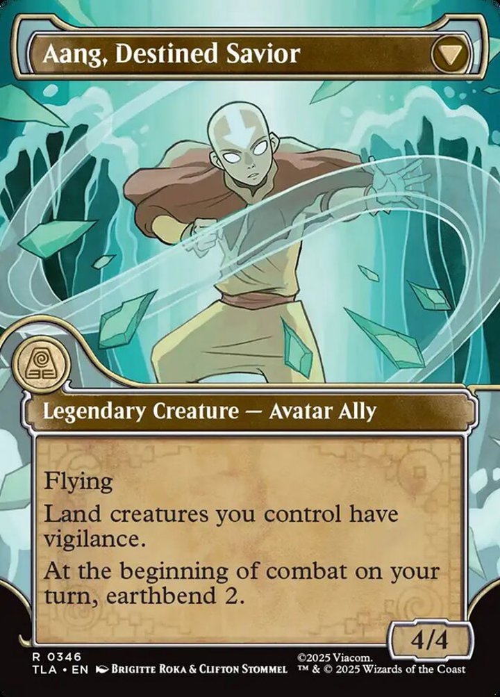 Aang, at the Crossroads // Aang, Destined Savior (V.2)