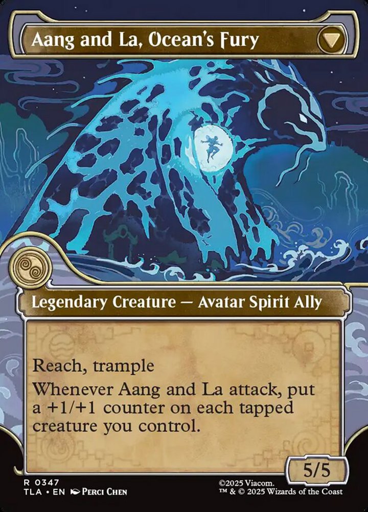 Aang, Swift Savior // Aang and La, Ocean's Fury (V.2)