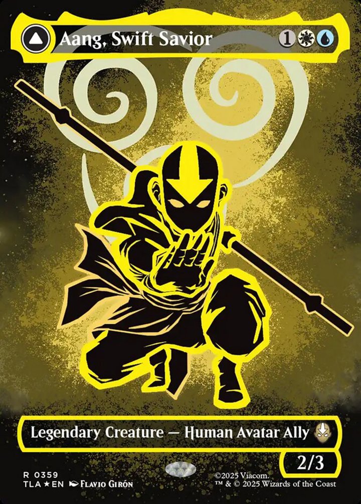 Aang, Swift Savior // Aang and La, Ocean's Fury (V.3)