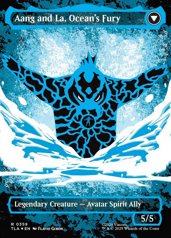 Aang, Swift Savior // Aang and La, Ocean's Fury (V.3)