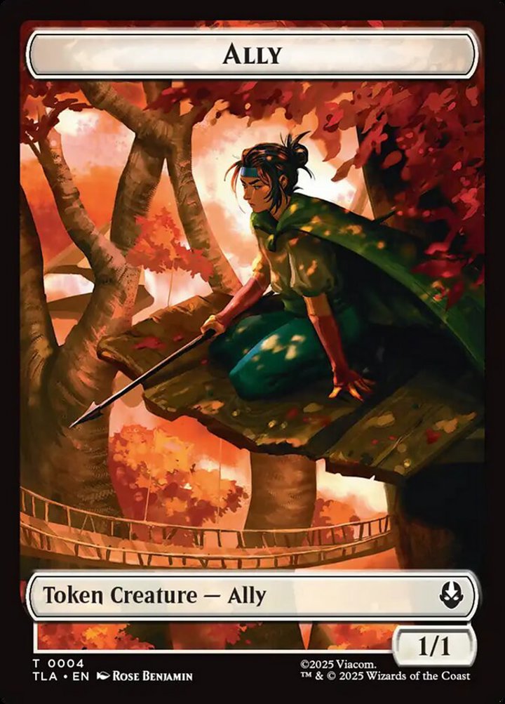 Ally Token (W 1/1) // Soldier Token (R 2/2)