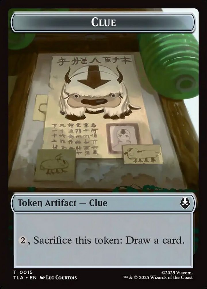 Spirit Token (C 1/1) // Clue Token