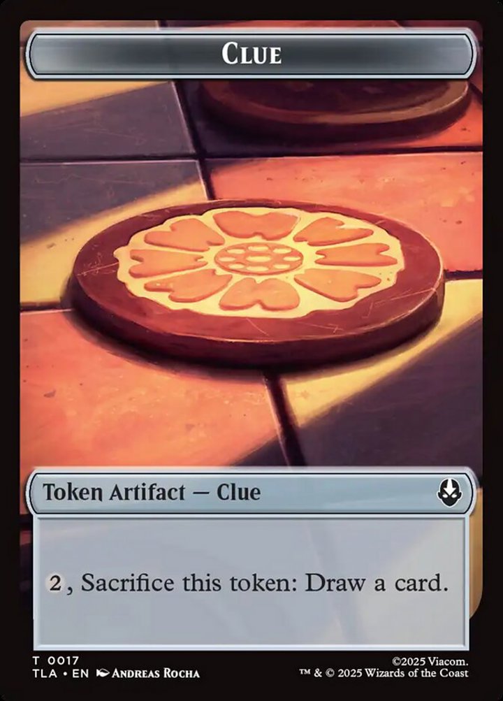 Ally Token (W 1/1) // Clue Token (V.3)