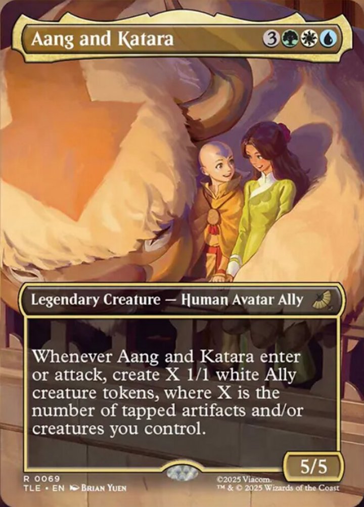 Aang and Katara