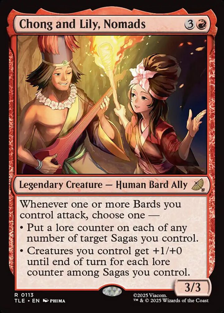 Chong and Lily, Nomads (V.1)
