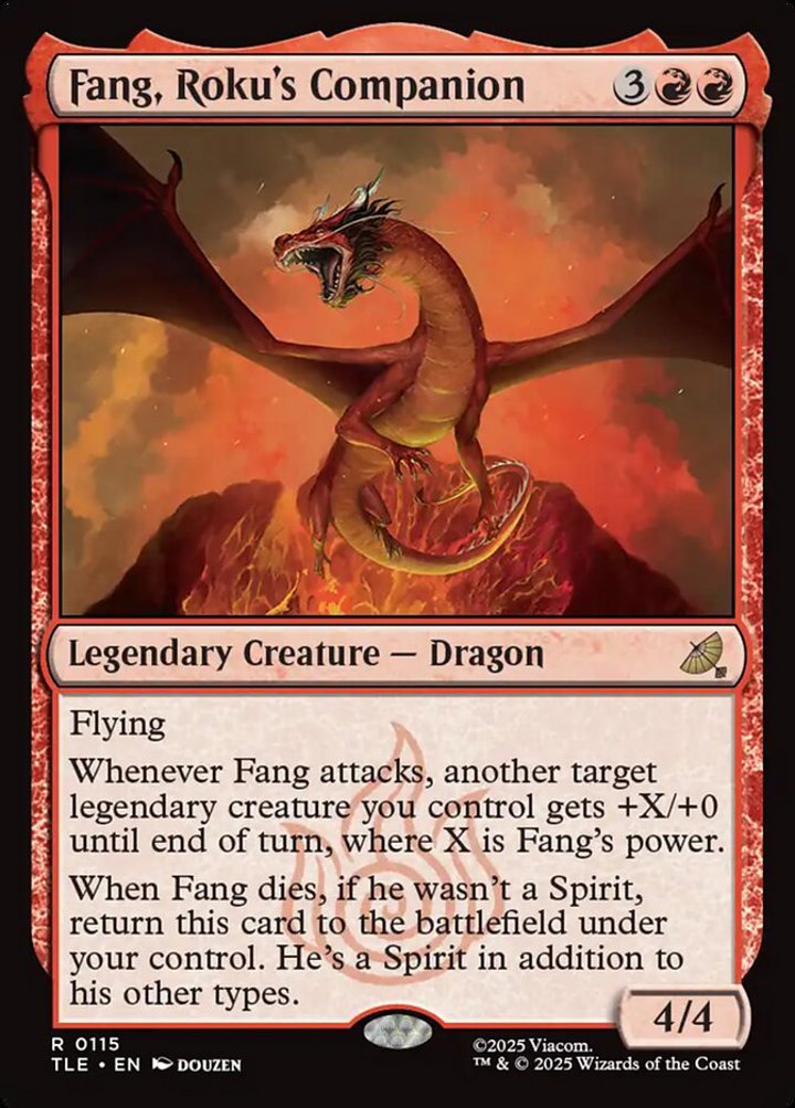 Fang, Roku's Companion (V.1)