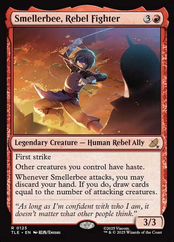 Smellerbee, Rebel Fighter (V.1)