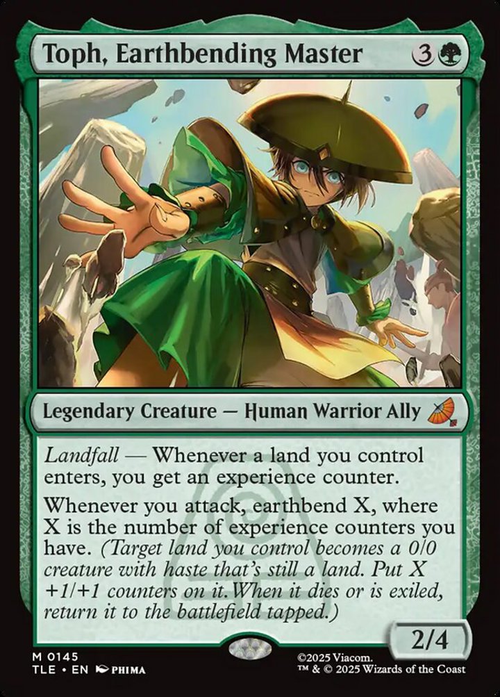 Toph, Earthbending Master (V.1)