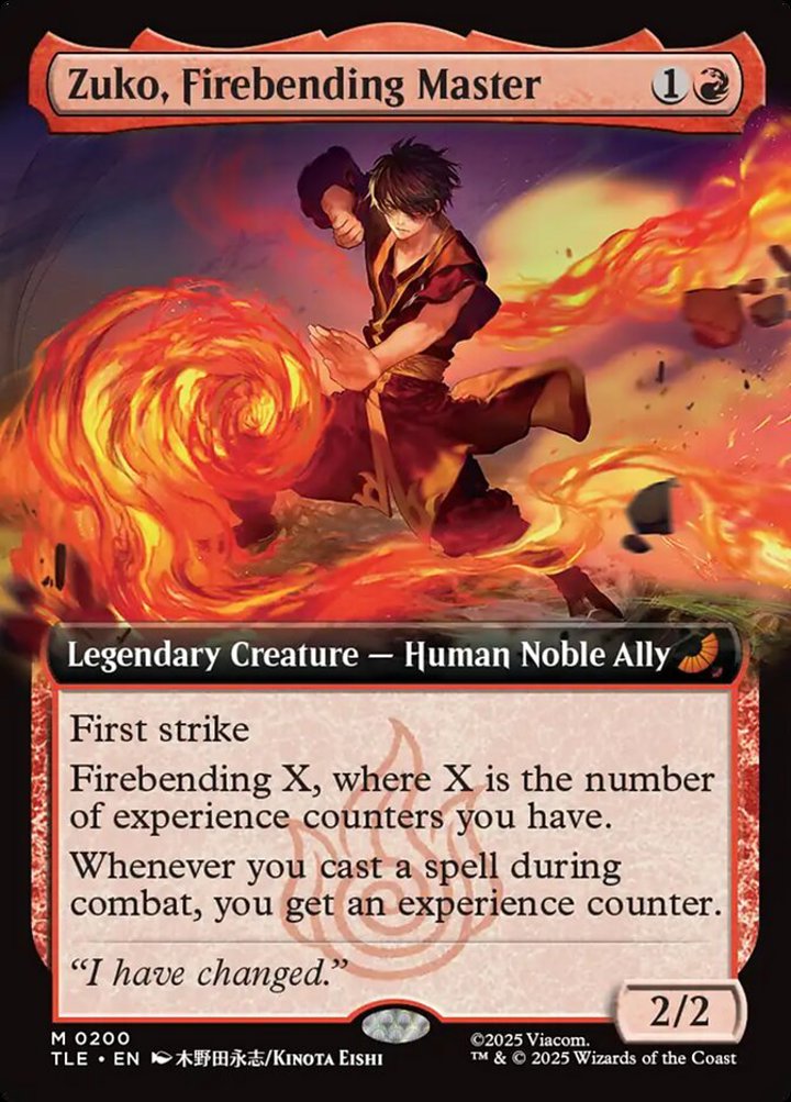 Zuko, Firebending Master (V.2)