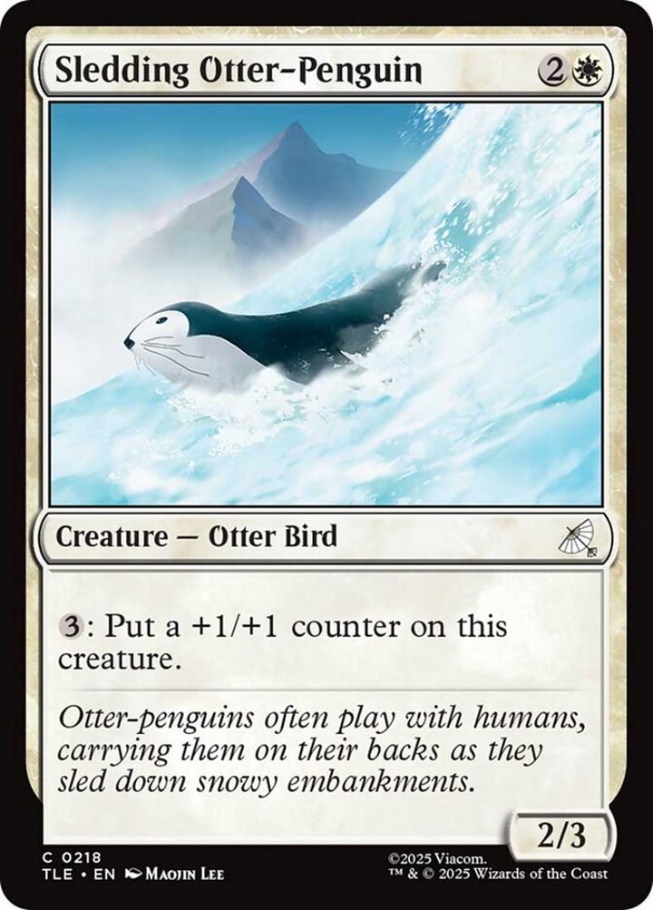 Sledding Otter-Penguin (V.1)