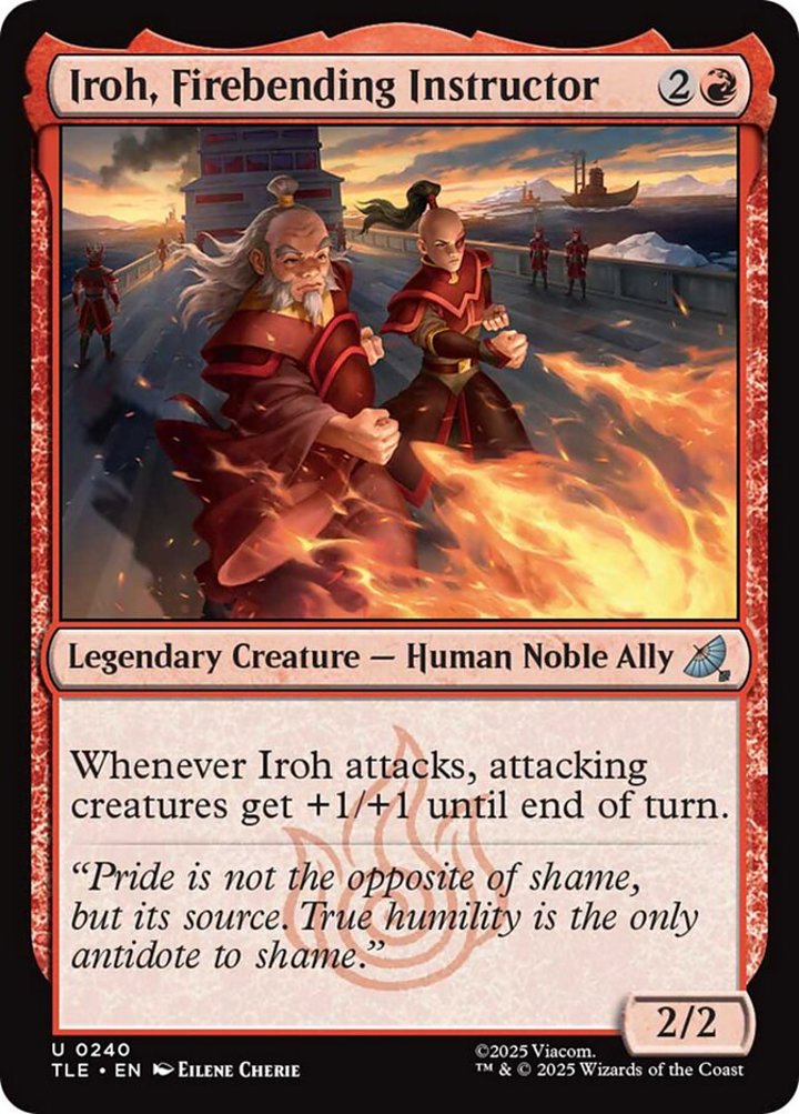 Iroh, Firebending Instructor (V.1)