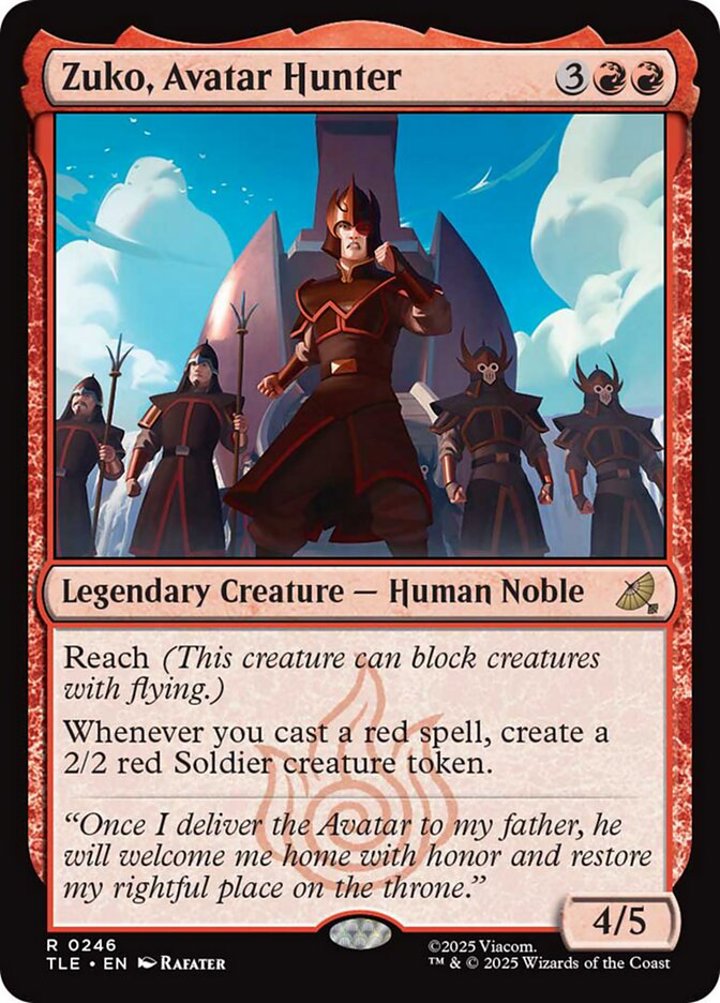 Zuko, Avatar Hunter (V.1)