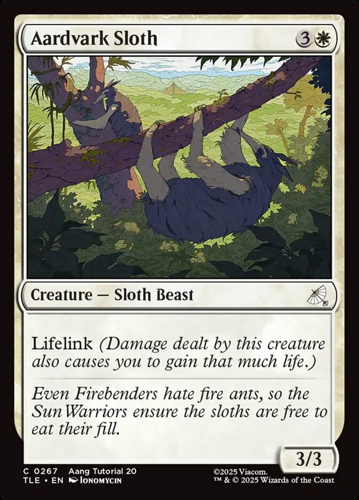 Aardvark Sloth (V.2)