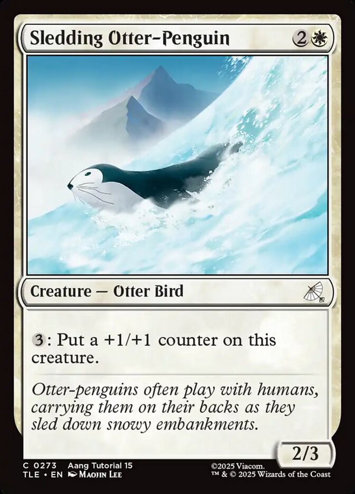 Sledding Otter-Penguin (V.2)