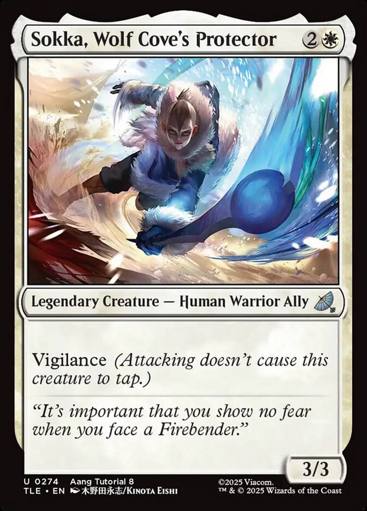 Sokka, Wolf Cove's Protector (V.2)
