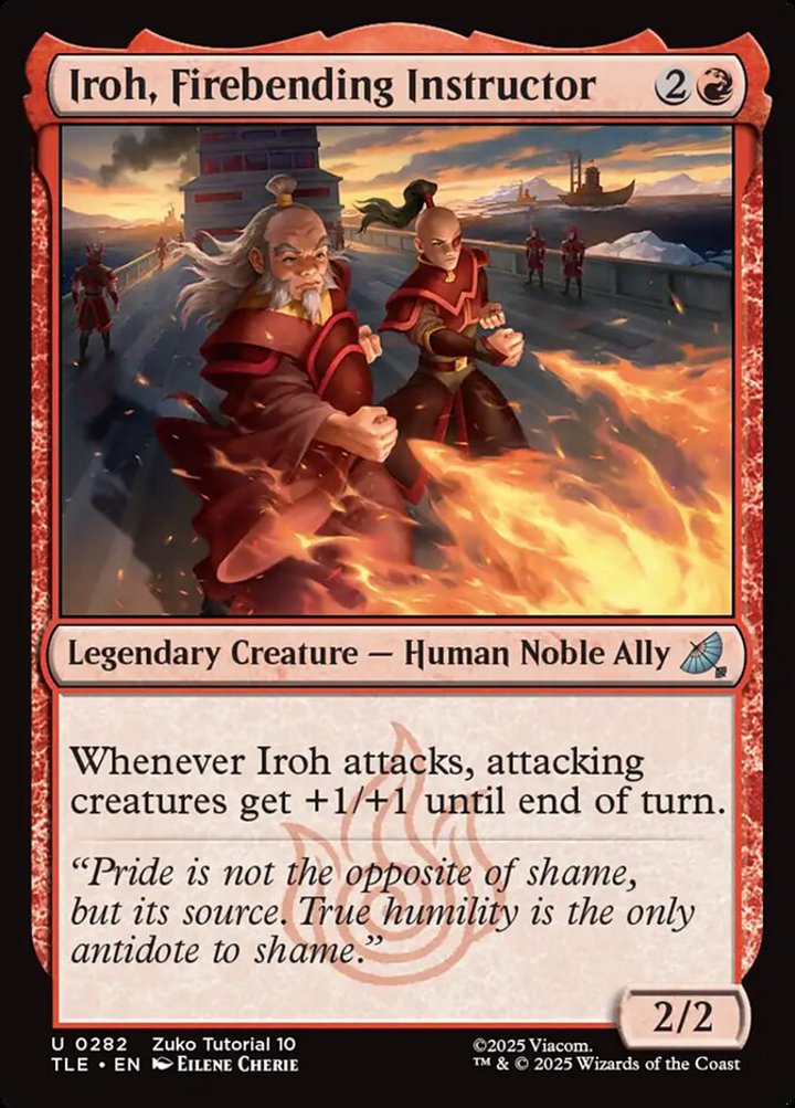Iroh, Firebending Instructor (V.2)