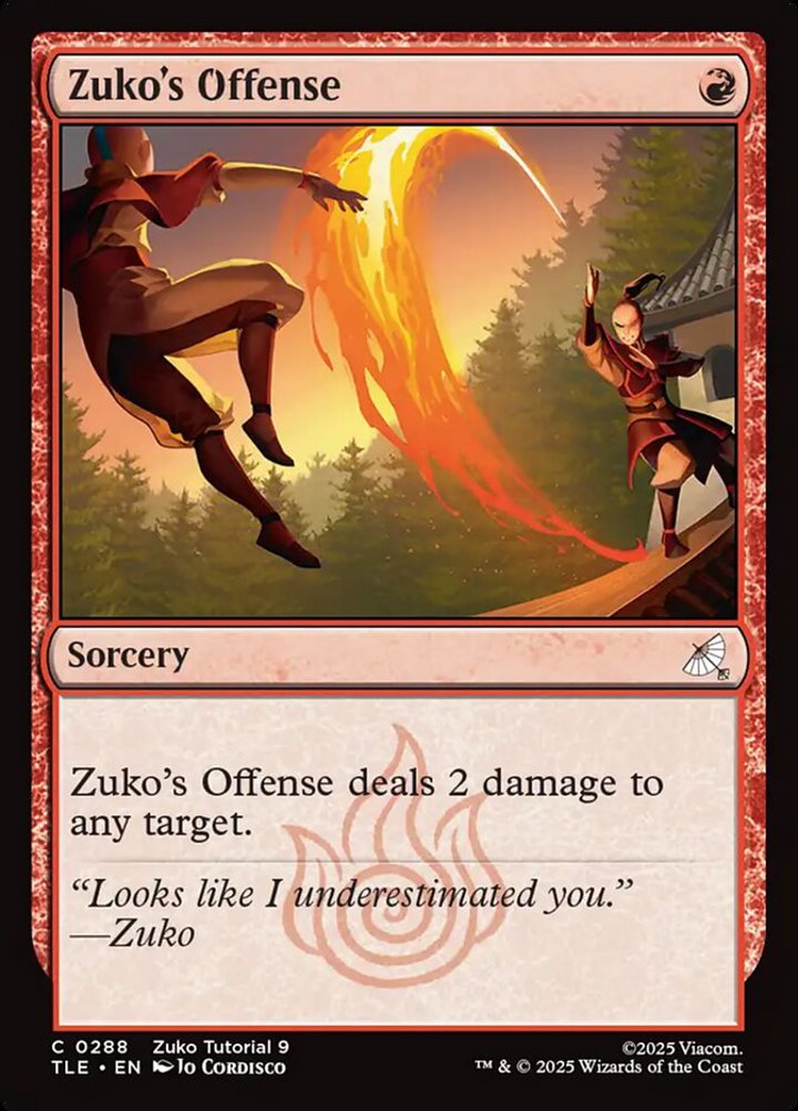 Zuko's Offense (V.2)