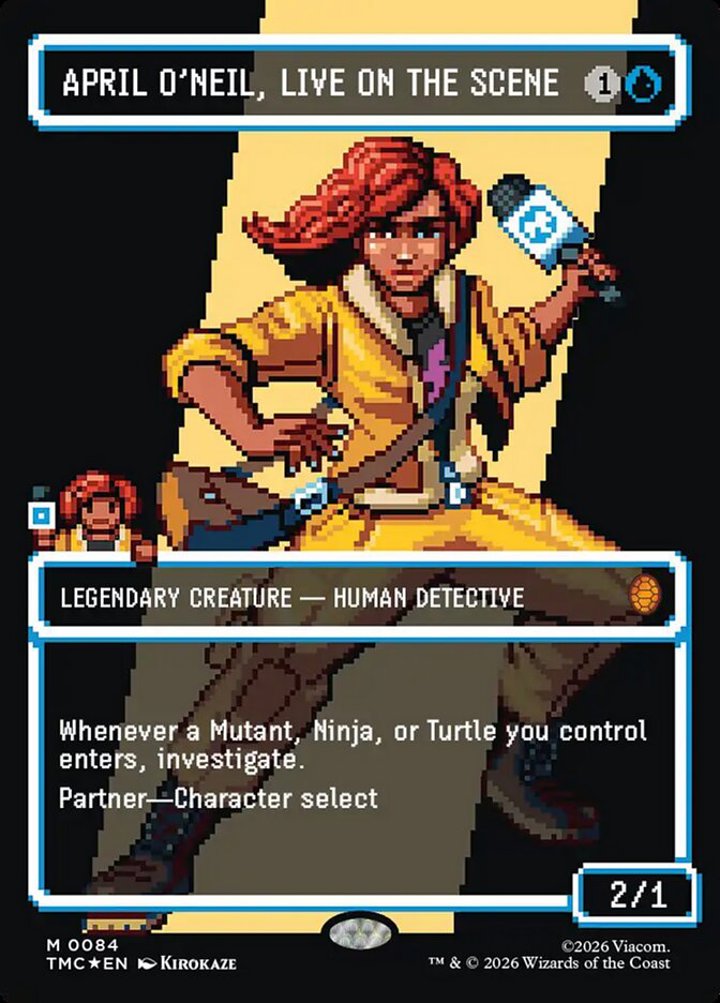 April O'Neil, Live on the Scene (V.2)