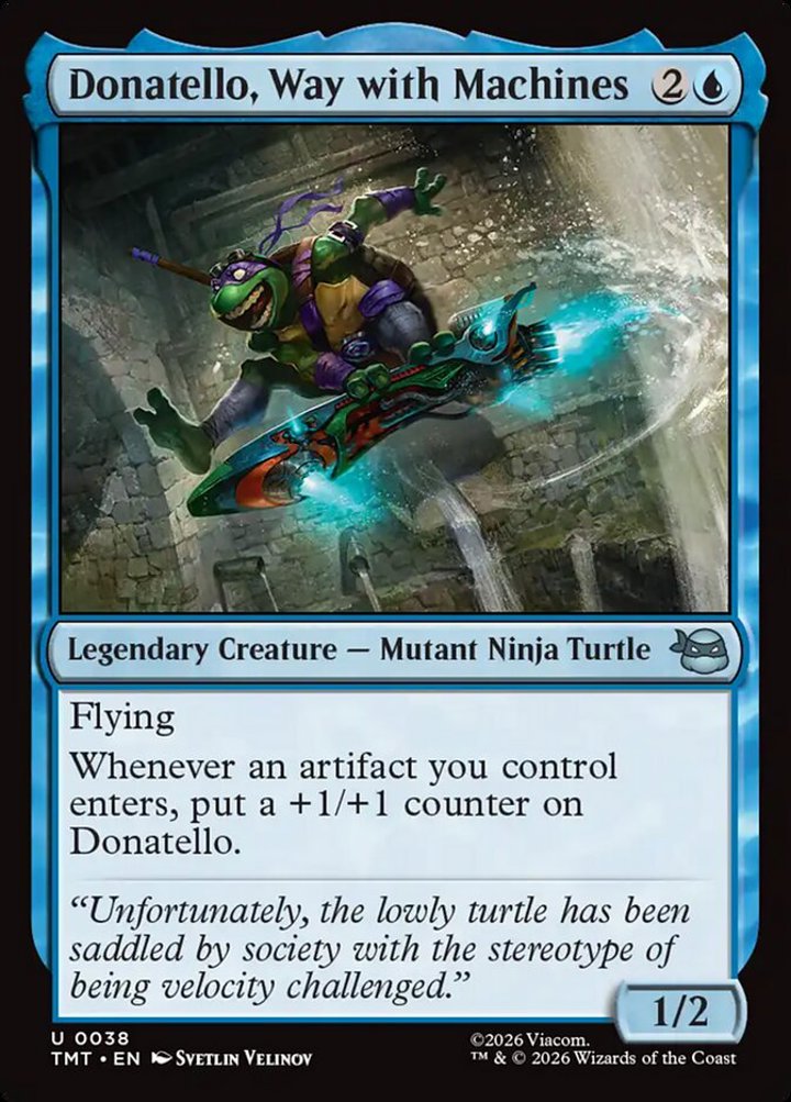 Donatello, Way with Machines