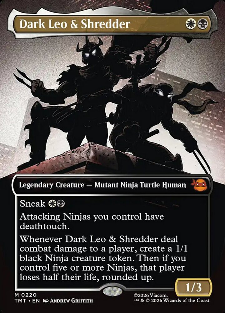 Dark Leo & Shredder (V.1)